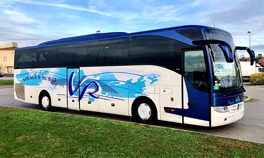 Voyage Rubio à Narbonne - Notre flotte de bus - Tourismo 1