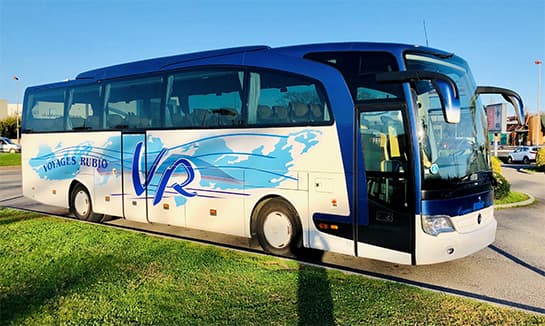 Voyage Rubio à Narbonne - Notre flotte de bus - Travego 1