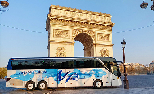 Voyage Rubio à Narbonne - Notre flotte de bus - Travego 1