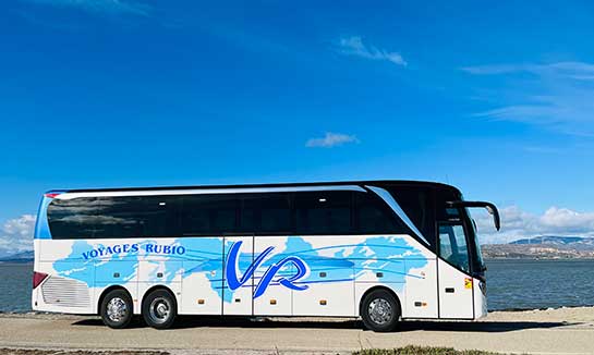 Voyage Rubio à Narbonne - Notre flotte de bus - Travego 1