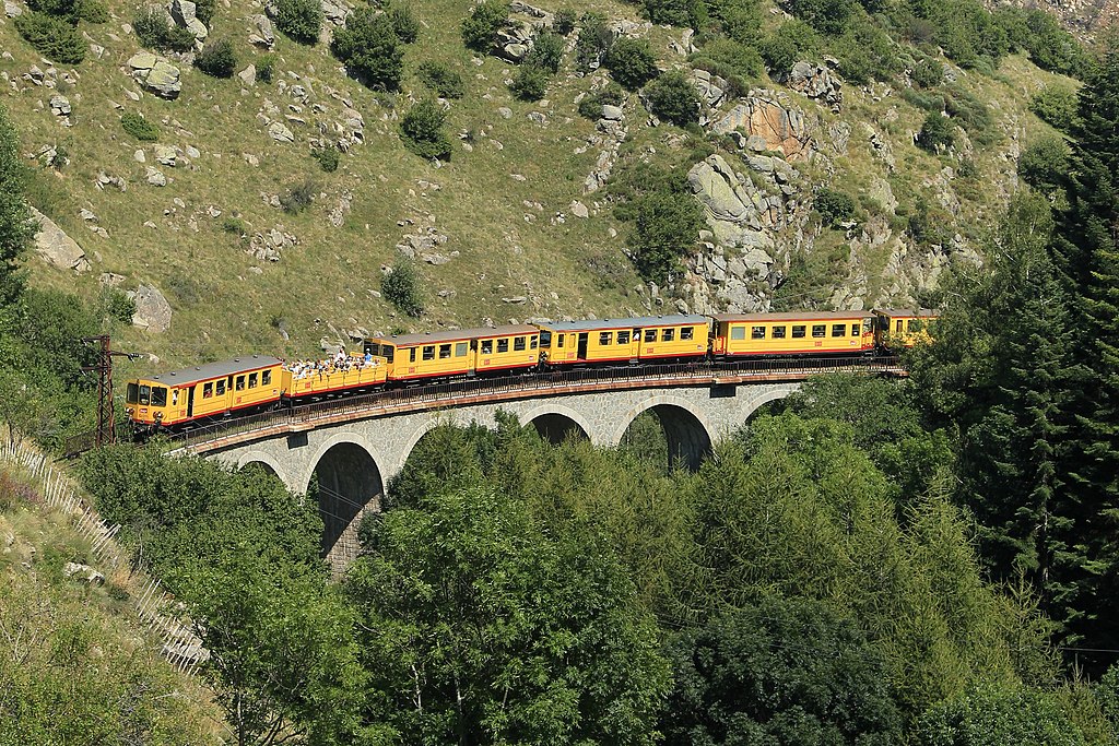 Journée train jaune dans les Pyrénées Orientales !